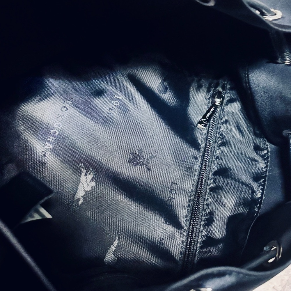 NWOT Le Pliage Neo Bucket Bag in Navy (NOT the small size) - Picture 9 of 15
